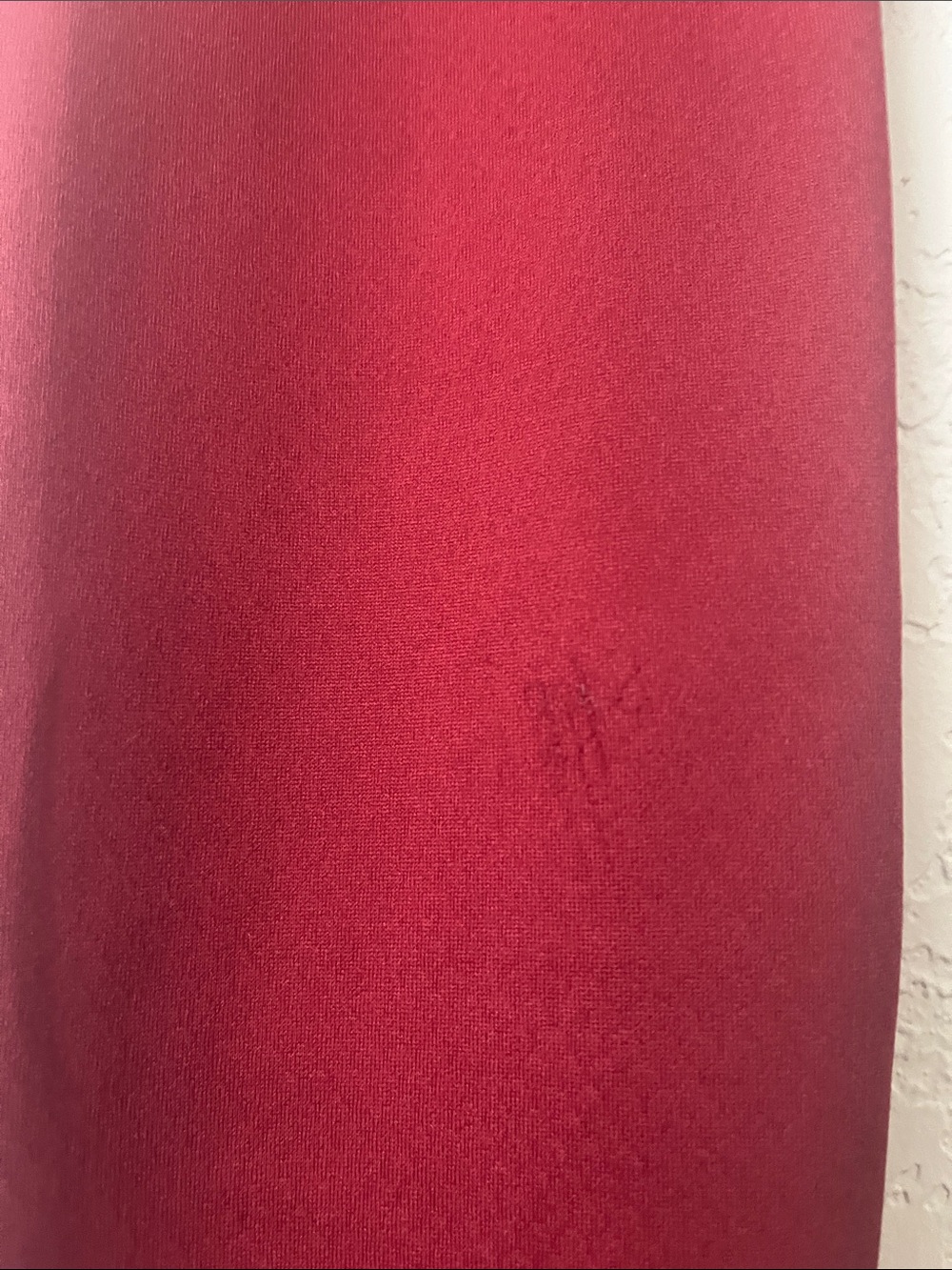 Nike Youth Boys Small Burgundy Nike Pro Compression Leggings with Neon Orange - Picture 7 of 11